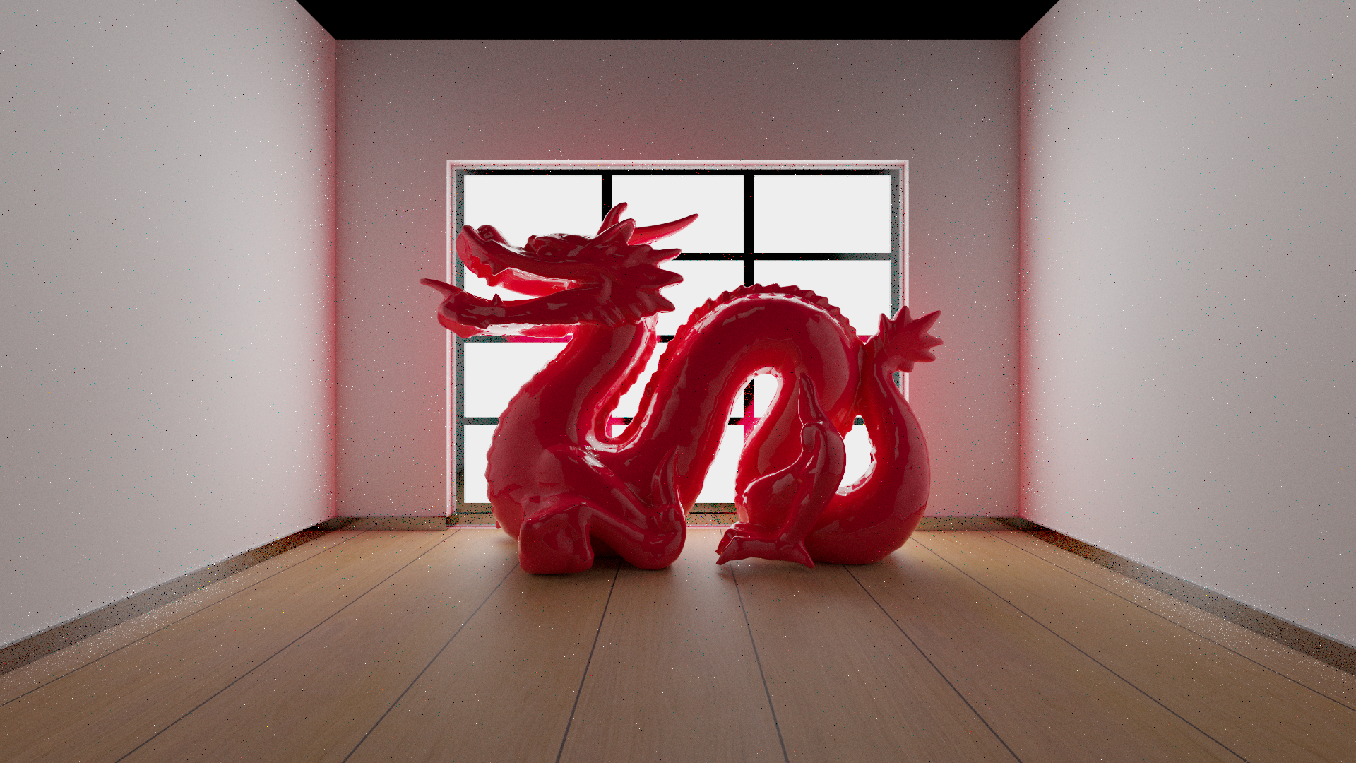 Final path-traced render, 2500 samples